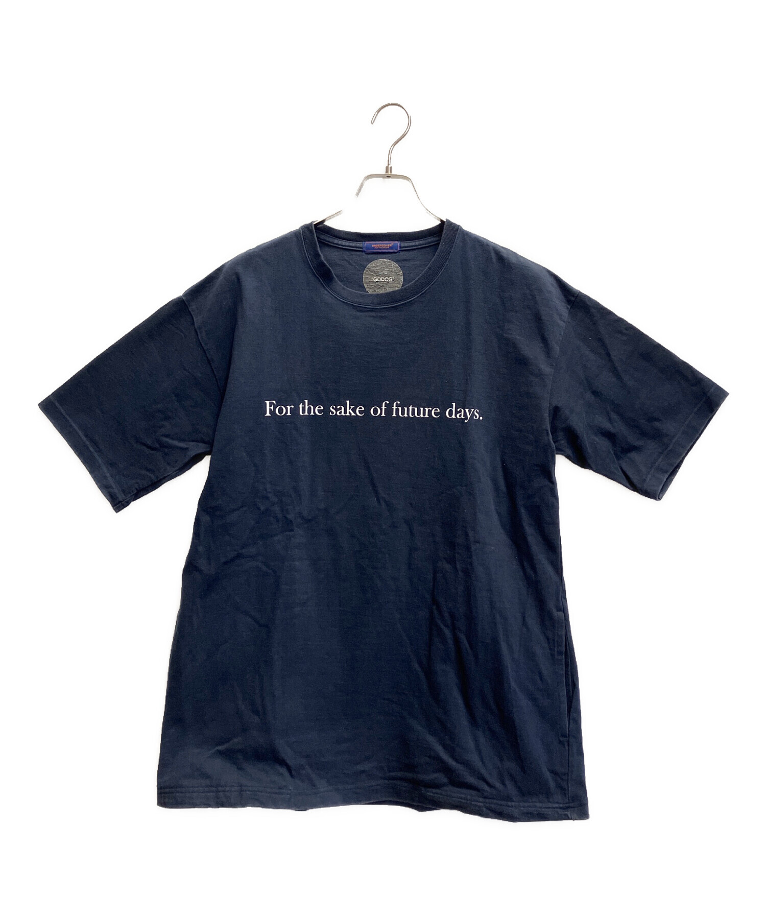 中古・古着通販】UNDERCOVER (アンダーカバー) 度詰天竺TEE ネイビー