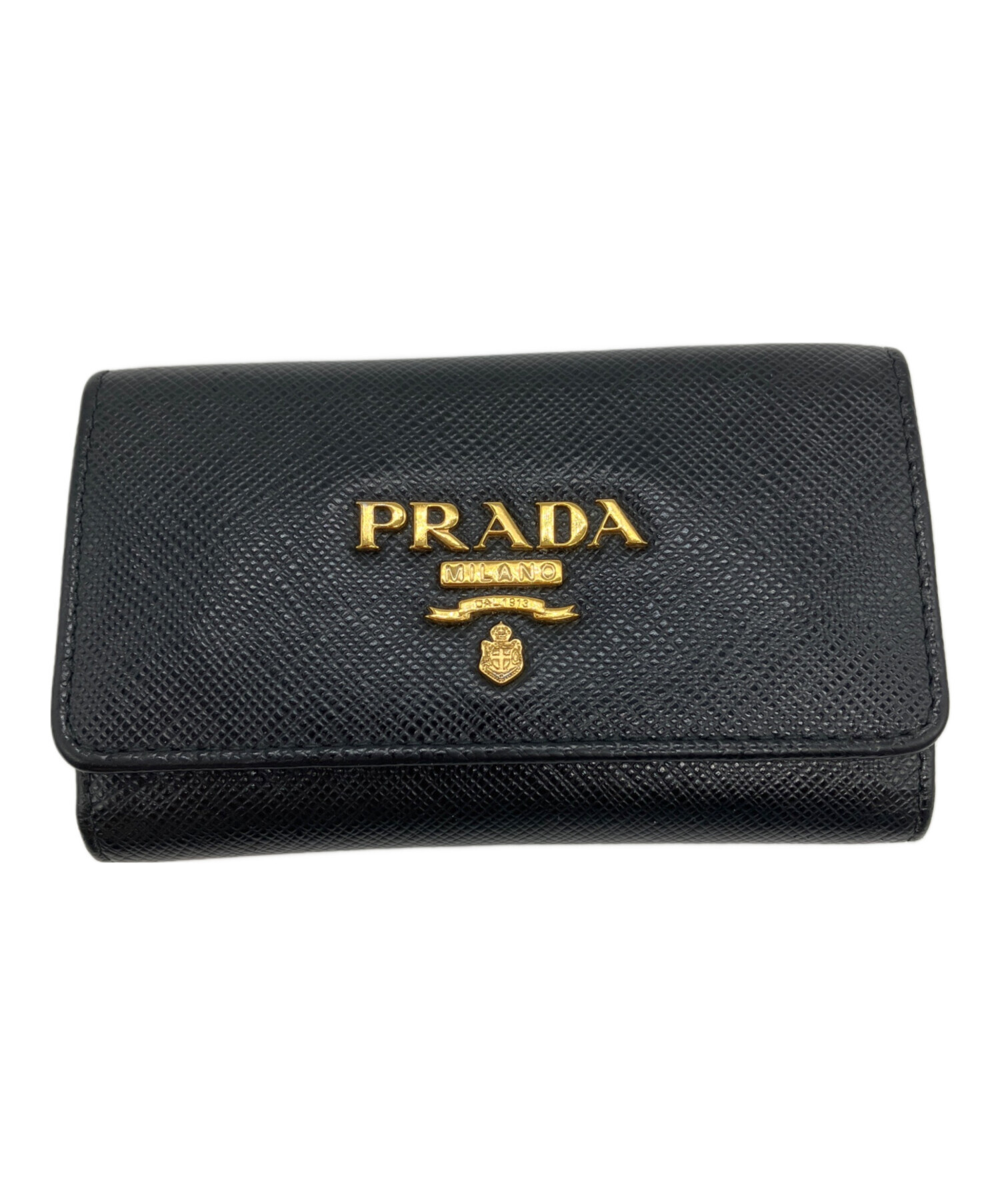 中古・古着通販】PRADA (プラダ) 4連キーケース ブラック｜ブランド
