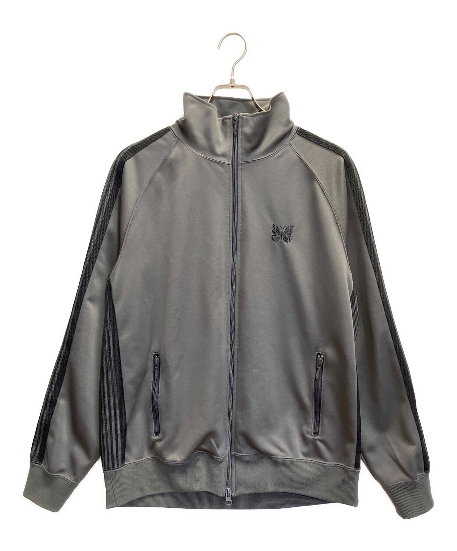 Renothca　Needles Lサイズ トラックジャケット 中古・古着通販】Needles (ニードルズ) トラックジャケット グレー