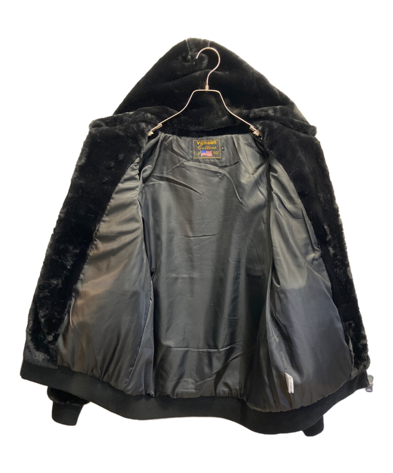 中古・古着通販】VANSON (バンソン) スケルトンボーンファーZIP