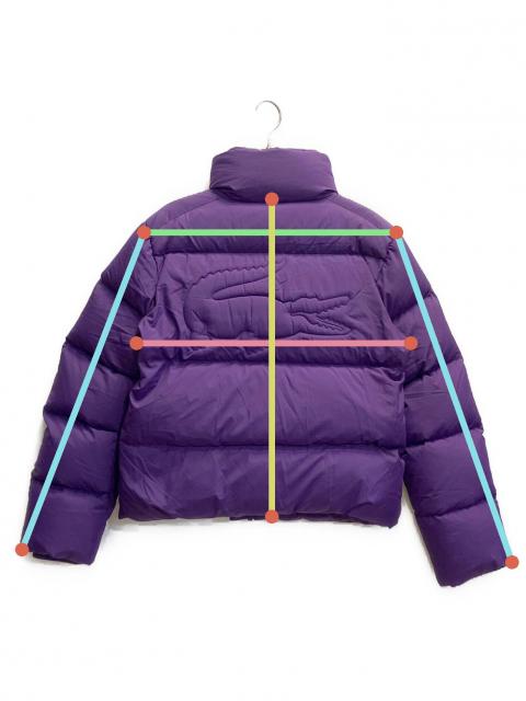 中古・古着通販】LACOSTE (ラコステ) ダウンジャケット パープル 