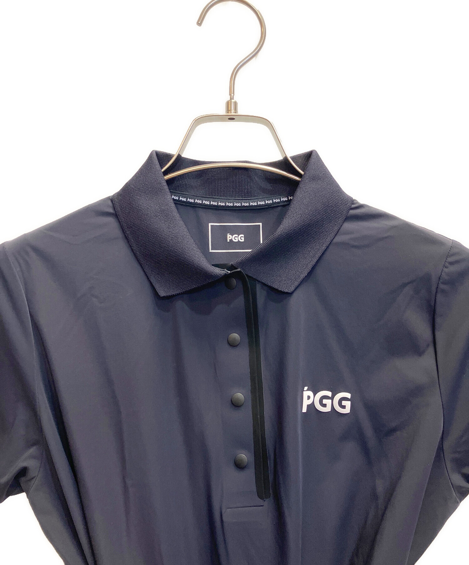 中古・古着通販】PGG (ピージージー) ゴルフウェア(トップス) ネイビー