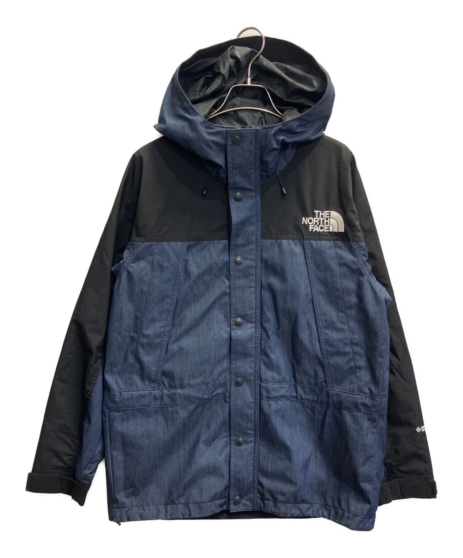 THE NORTH FACE マウンテンライトジャケット デニム ネイビー XL 中古・古着通販】THE NORTH FACE (ザ ノース フェイス) マウンテン