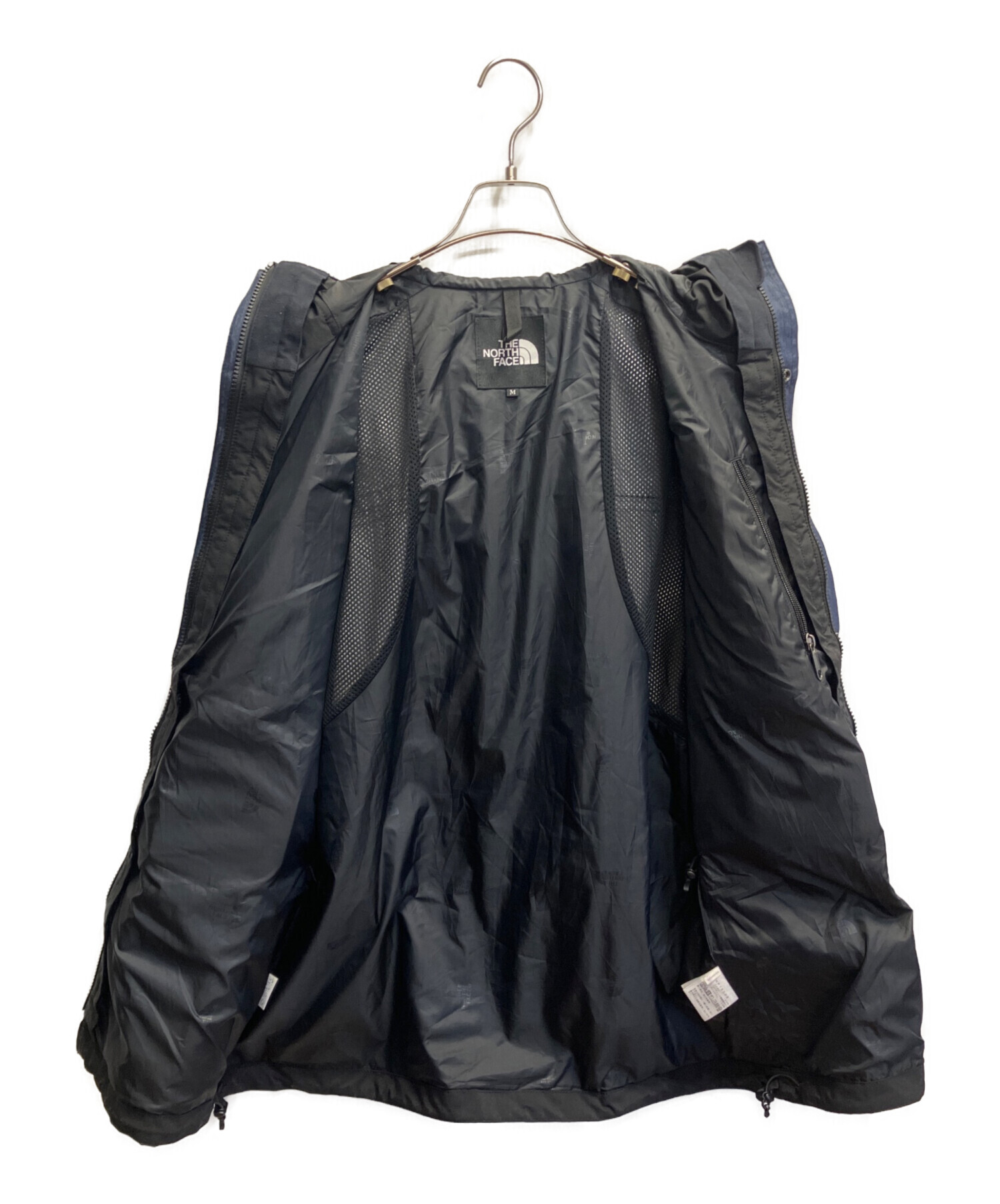 THE NORTH FACE マウンライトデニムジャケット ネイビー/ブラック 中古・古着通販】THE NORTH FACE (ザ ノース フェイス) マウンテン