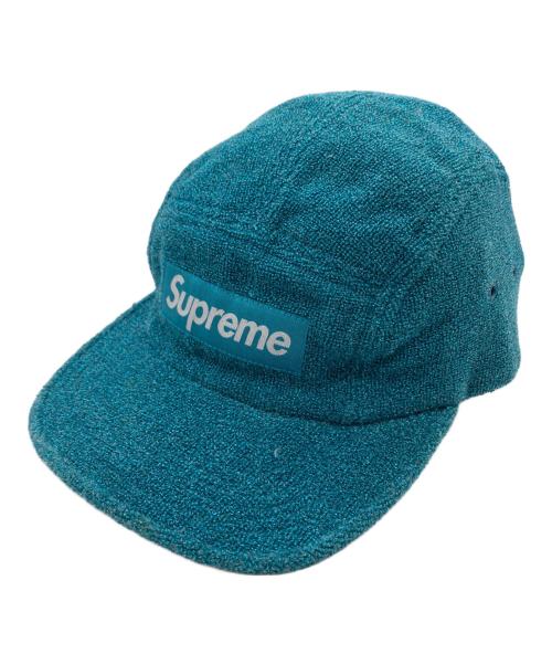 Supreme シュプリーム キャップ  緑 【古着】【中古】【送料無料】 中古・古着通販】SUPREME (シュプリーム) キャップ グリーン｜ブランド