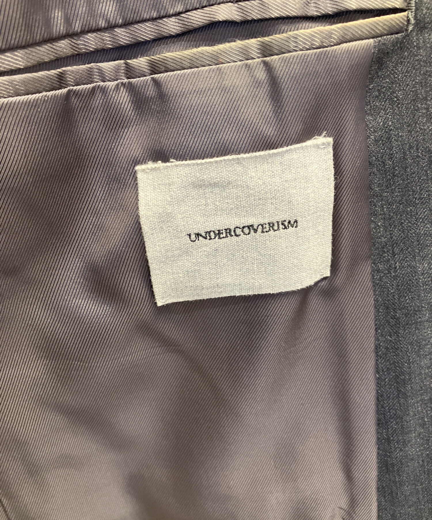 中古・古着通販】UNDERCOVERISM (アンダーカバーイズム) 襟裏レザー
