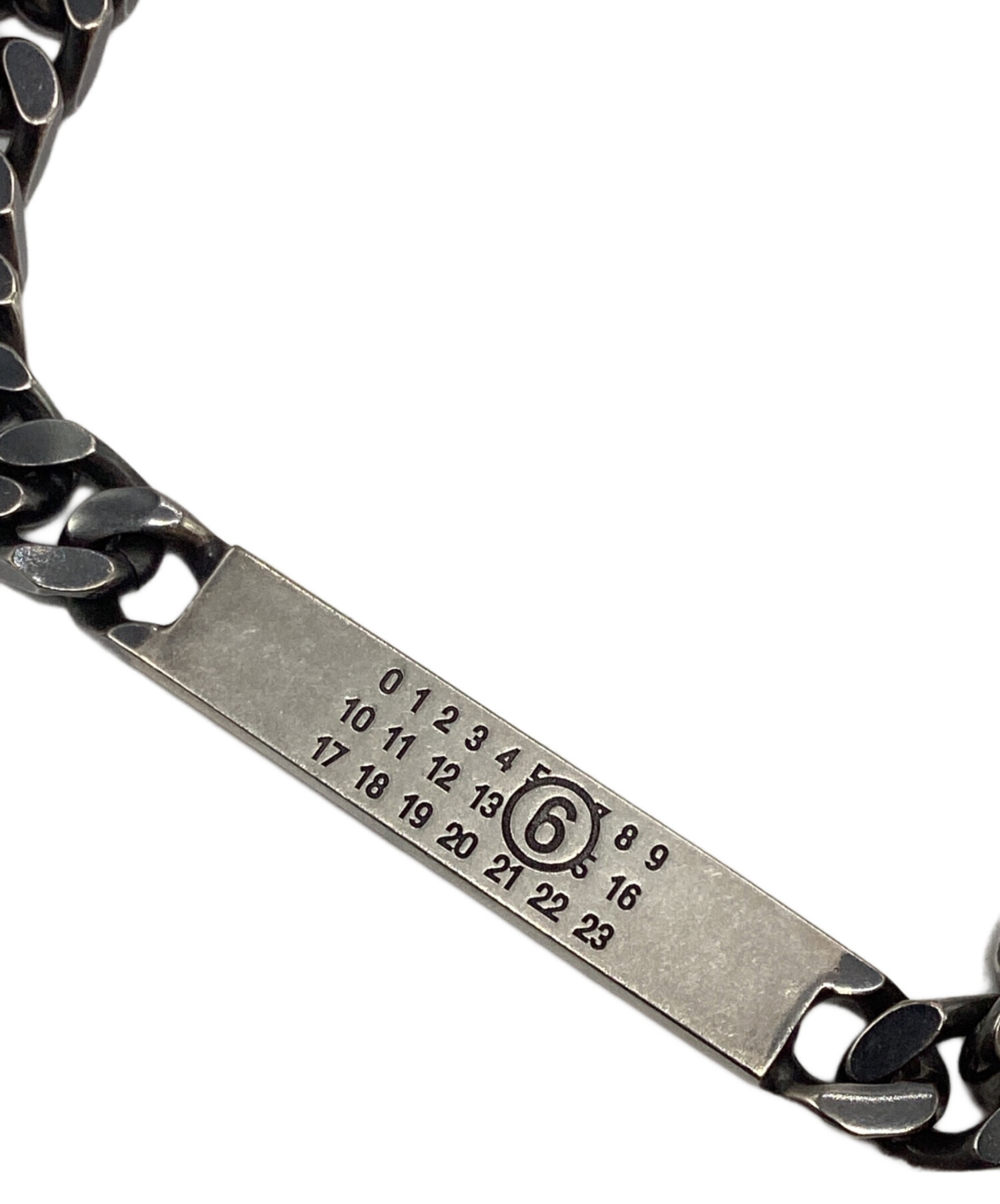 マルジェラ　チェーンネックレス　シルバー 中古・古着通販】Maison Margiela (メゾンマルジェラ) チェーン