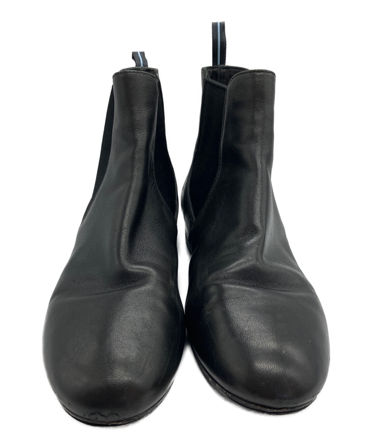 中古・古着通販】PRADA (プラダ) サイドゴアブーツ ブラック サイズ
