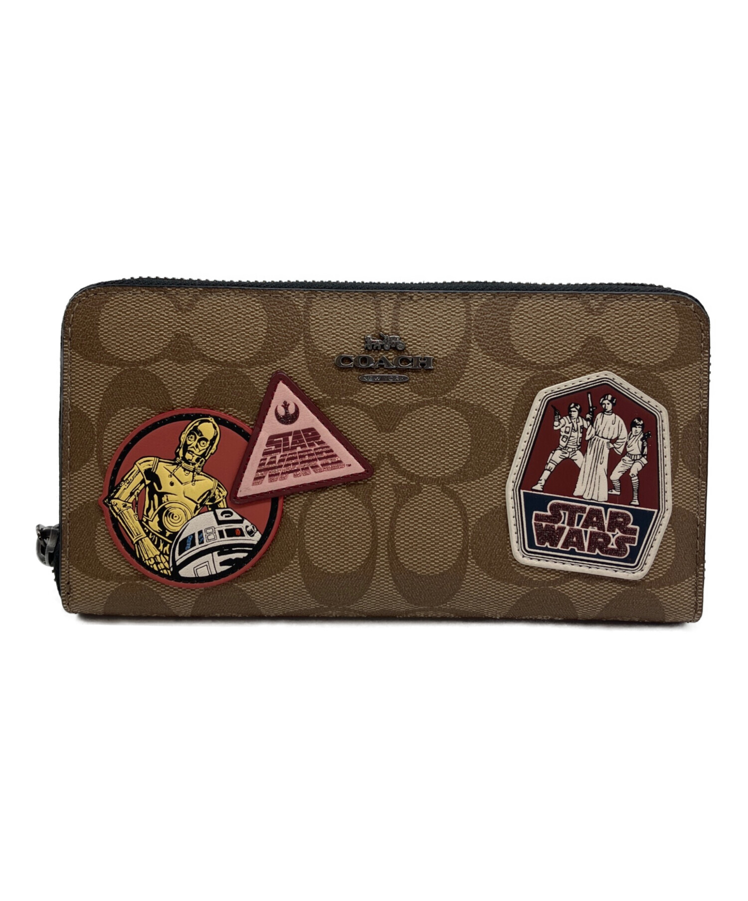 [未使用]COACH STARWARS 長財布 中古・古着通販】COACH (コーチ) STAR WARS (スターウォーズ) 長財布