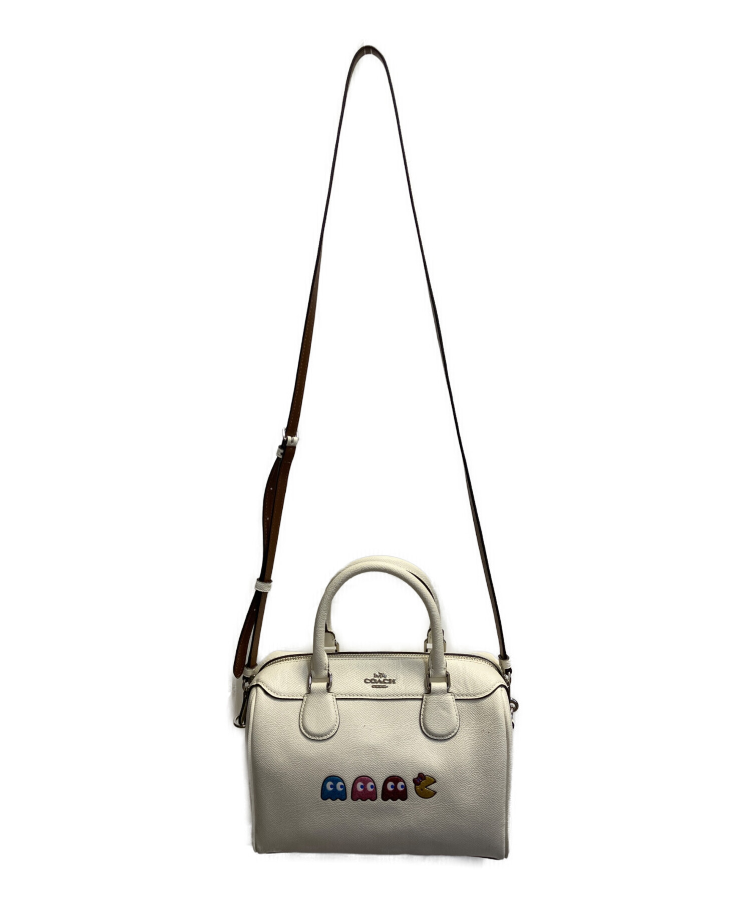 中古・古着通販】COACH (コーチ) ショルダーバッグ アイボリー