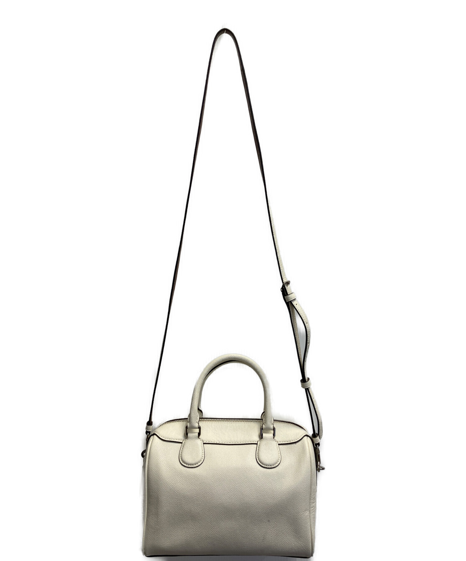 中古・古着通販】COACH (コーチ) ショルダーバッグ アイボリー