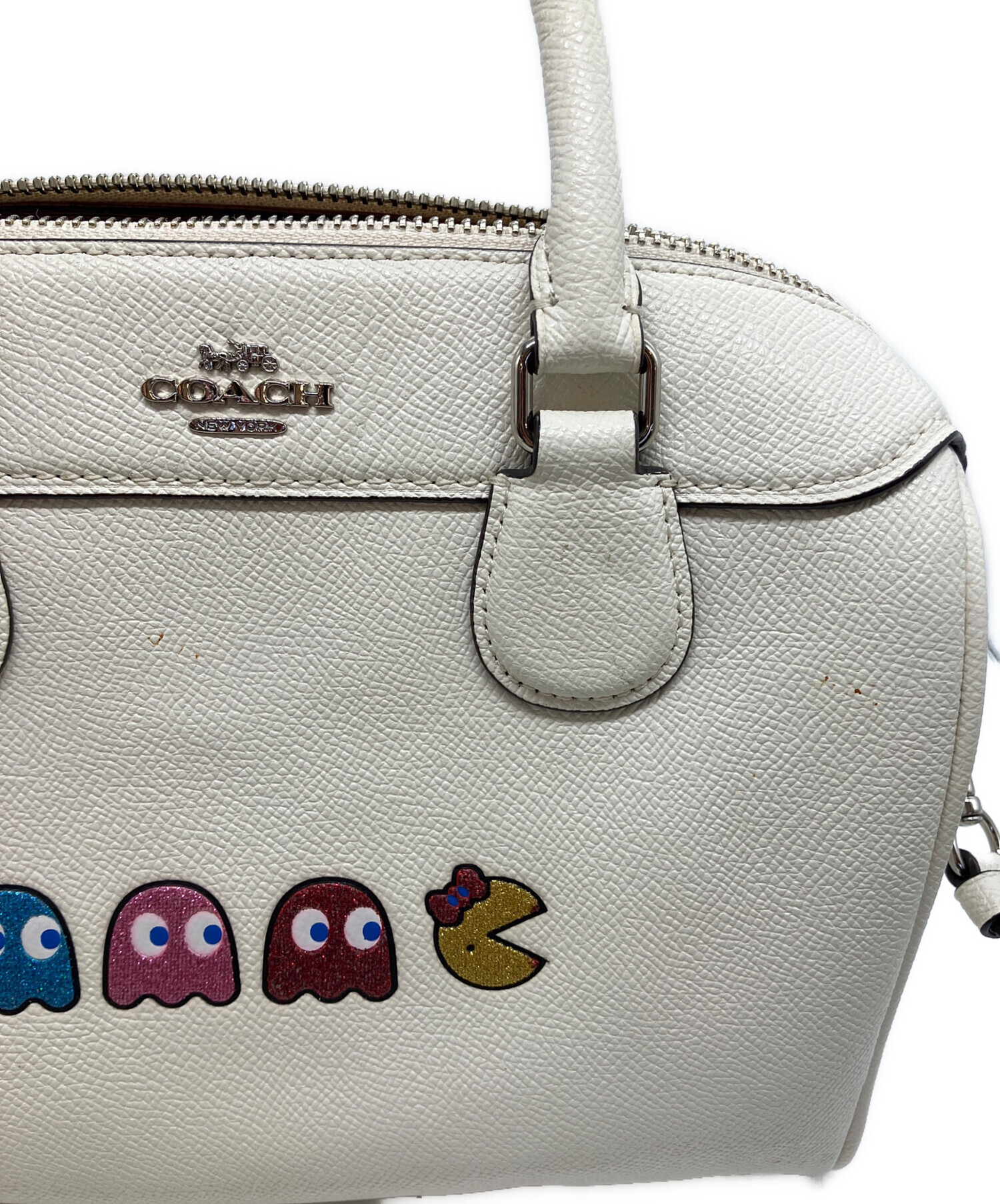 未使用 Coach コーチ 巾着 ショルダーバッグ 2way アイボリー ポーチ 中古・古着通販】COACH (コーチ) ショルダーバッグ アイボリー
