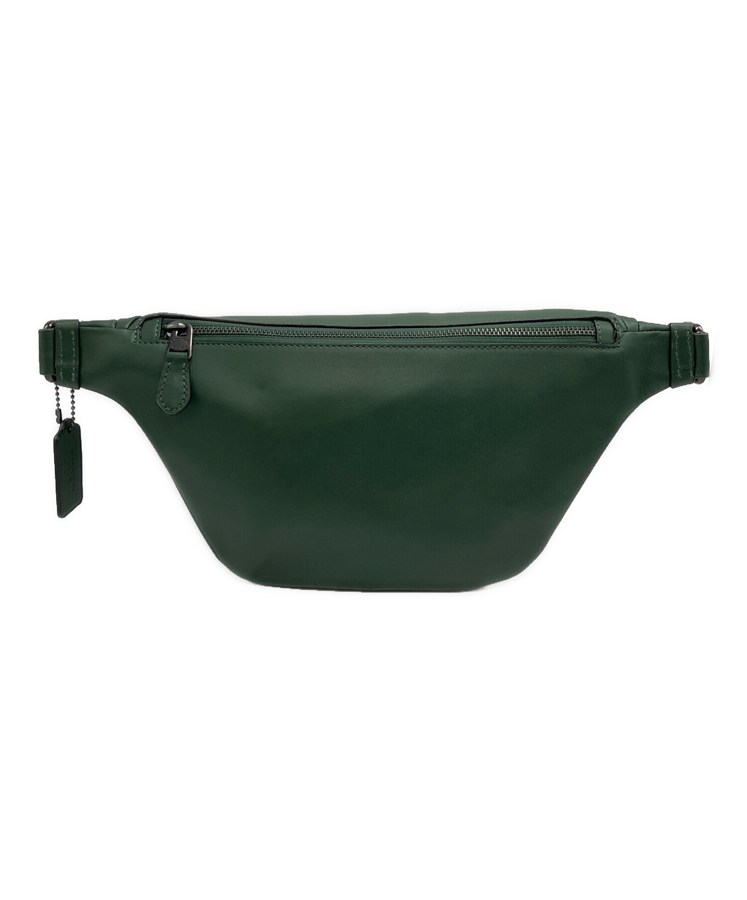COACH コーチ ボディバッグ エメラルド グリーン ウエストポーチ 中古・古着通販】COACH (コーチ) ウエストポーチ グリーン｜ブランド