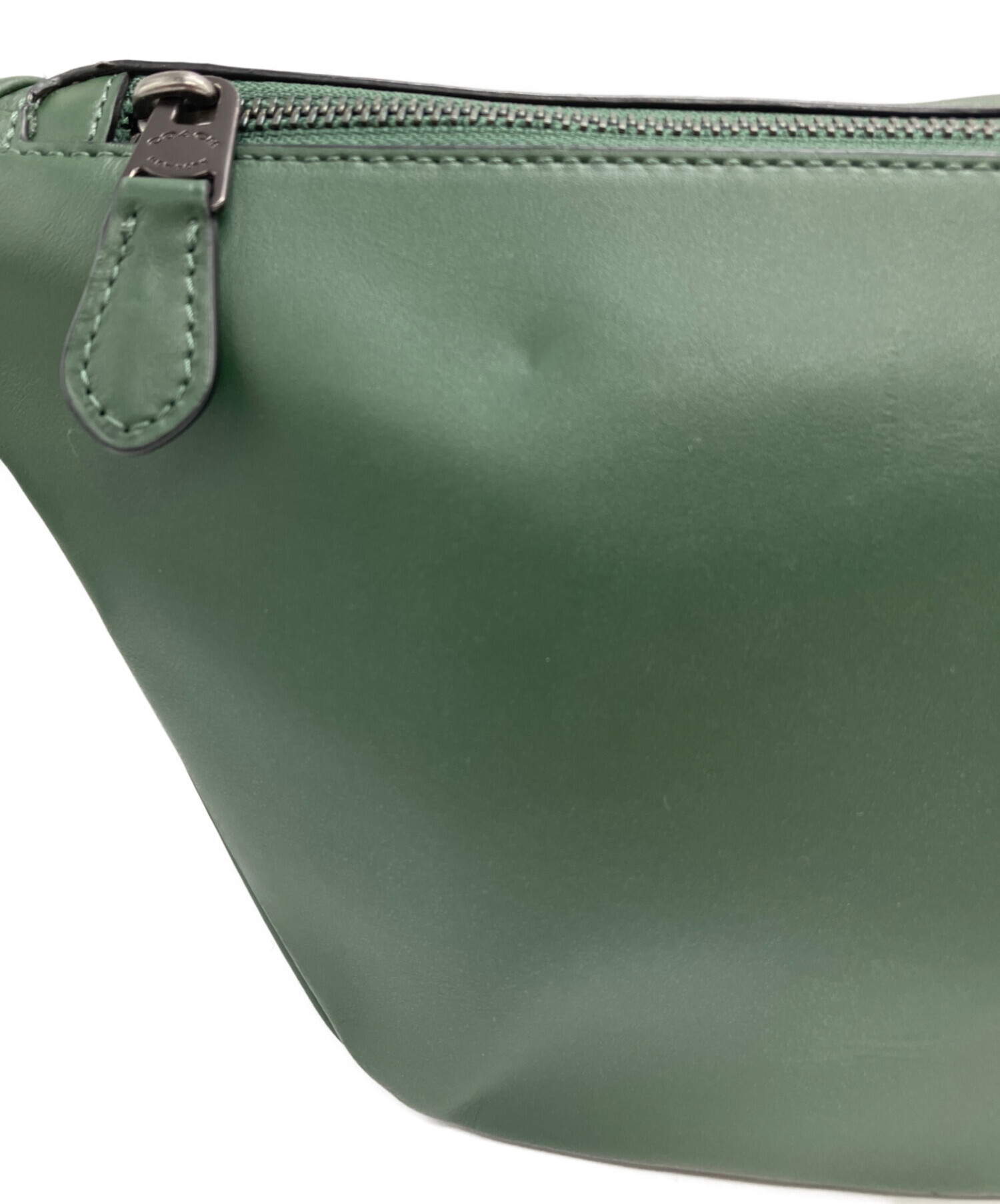 中古・古着通販】COACH (コーチ) ウエストポーチ グリーン｜ブランド