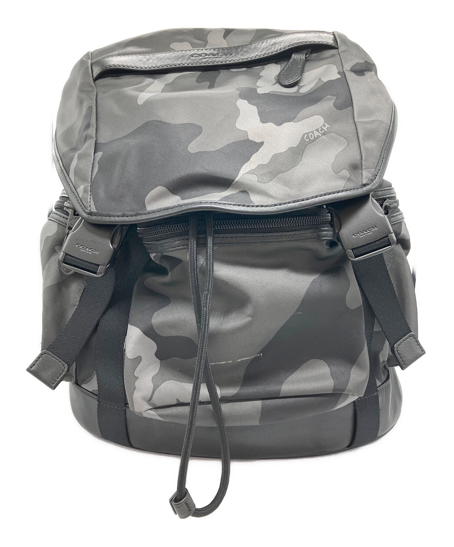 中古・古着通販】COACH (コーチ) リュック グリーン｜ブランド・古着