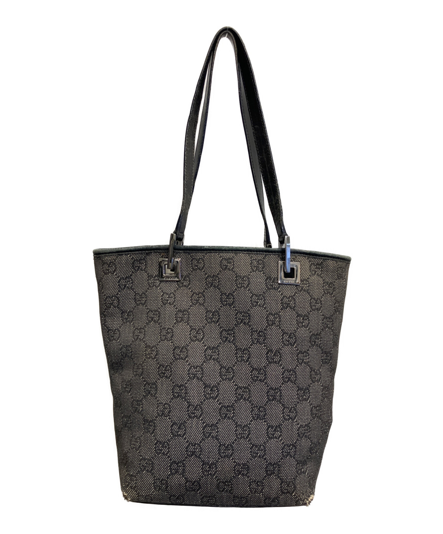 中古・古着通販】GUCCI (グッチ) トートバッグ ブラック｜ブランド