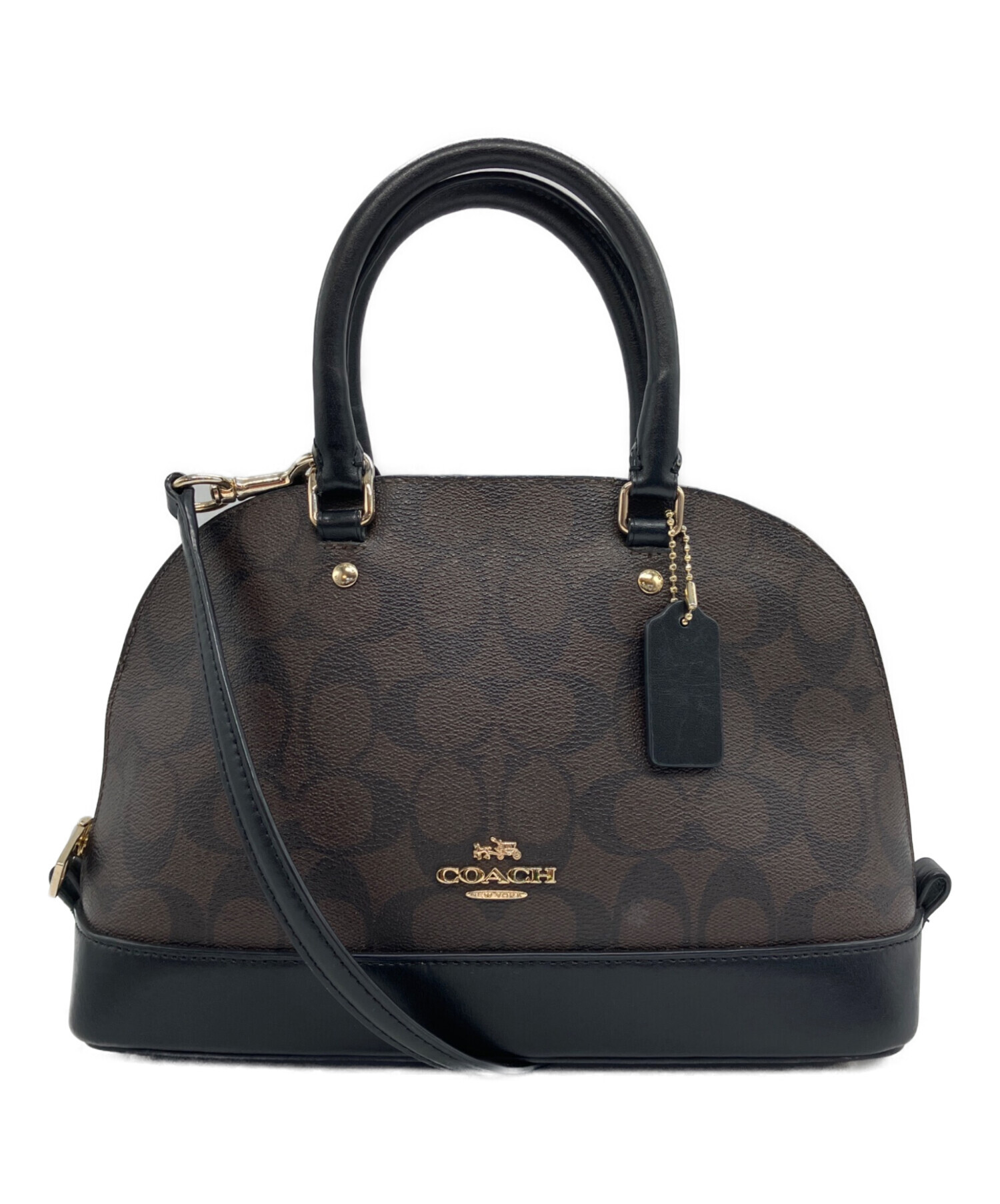中古・古着通販】COACH (コーチ) ショルダーバッグ ブラウン｜ブランド