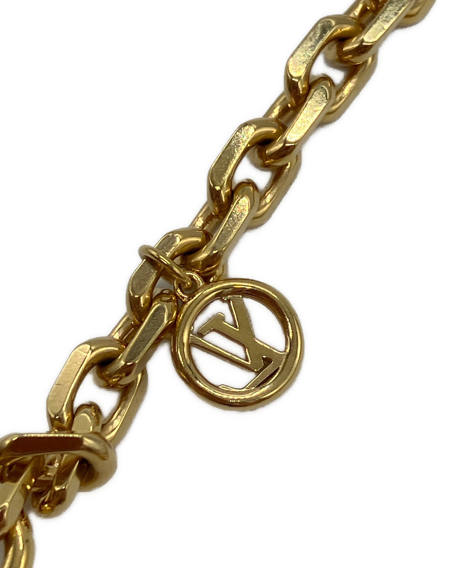 Louis Vuitton ネックレス ゴールド パール 中古・古着通販】LOUIS VUITTON (ルイ ヴィトン) パール・ロック