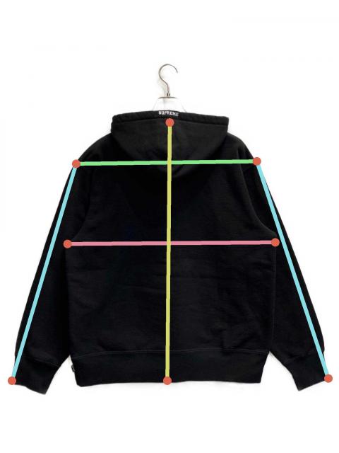 シュプリーム　ボアパーカー　フリース　センターアーチロゴ　プルオーバー　黒　M 中古・古着通販】SUPREME (シュプリーム) プルオーバーパーカー