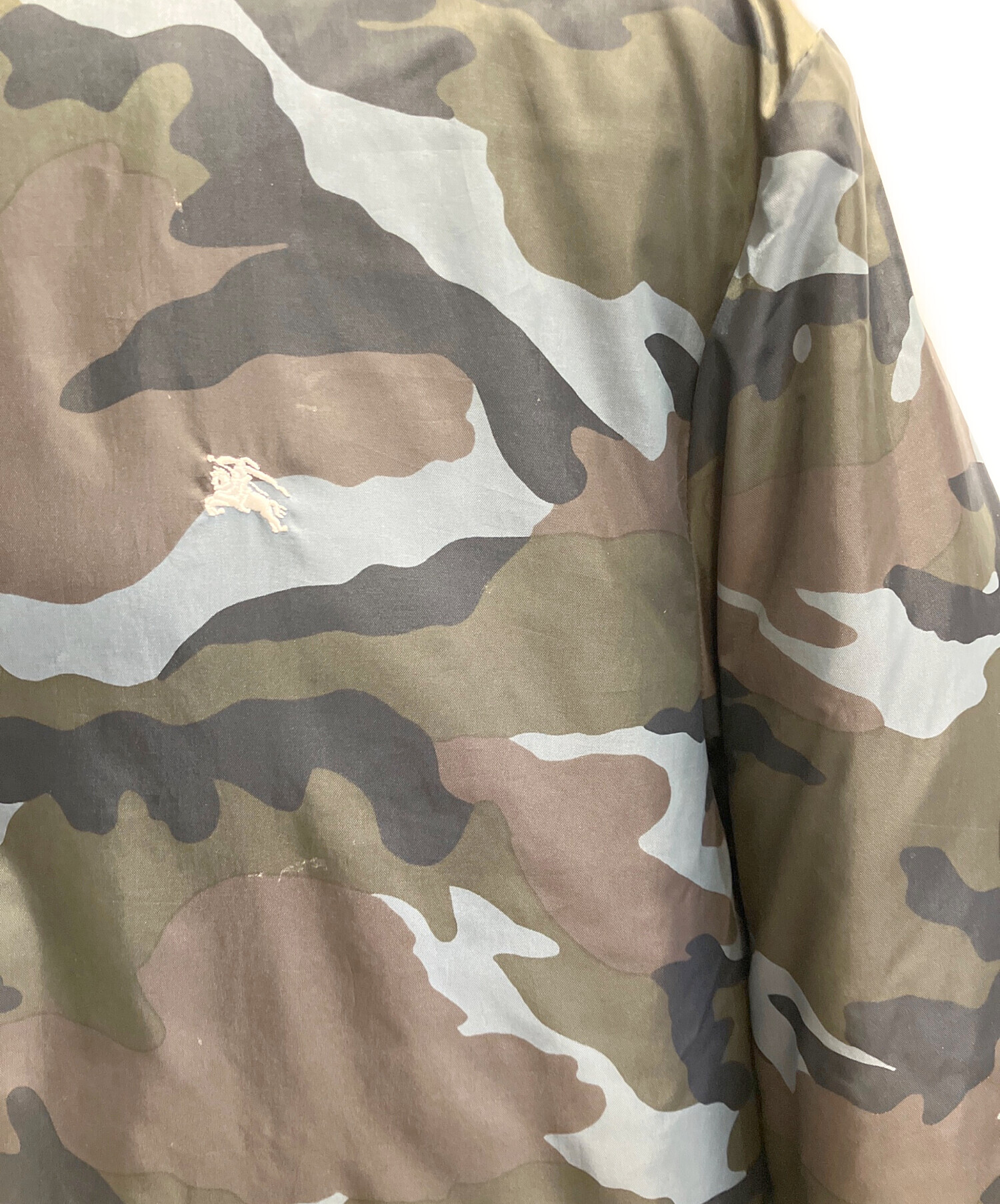 BURBERRY バーバリー カモフラ ジャケット 迷彩 チェック 【公式