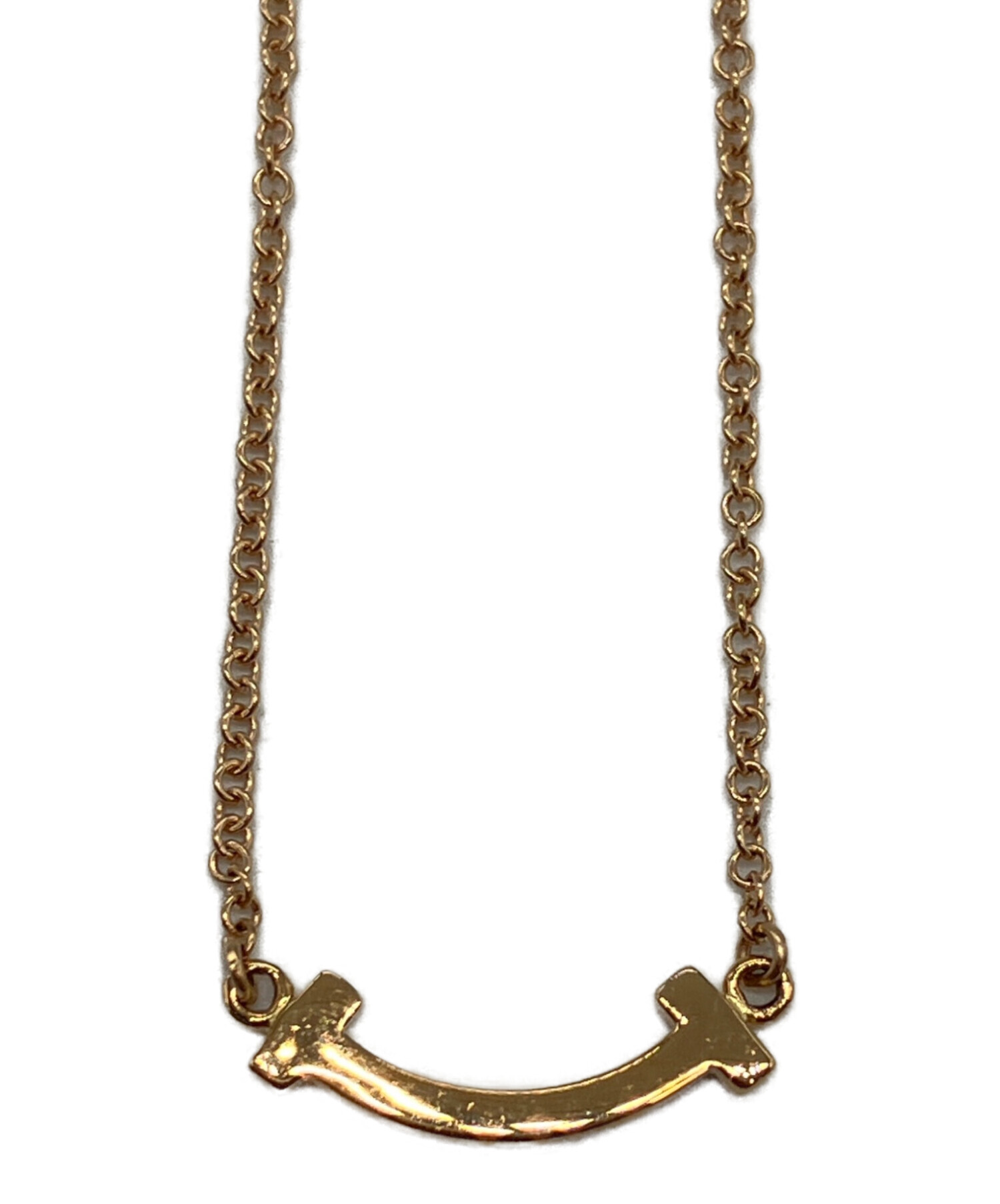 TIFFANY & CO. ティファニー チャーム  ゴールド 【古着】【中古】【送料無料】 中古・古着通販】TIFFANY & Co. (ティファニー) スマイル ペンダント
