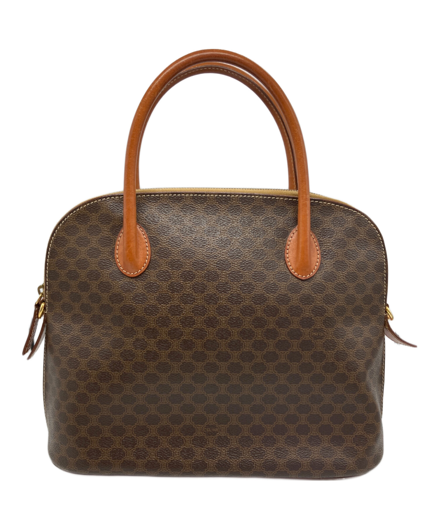 CELINE セリーヌ ブラウン　ハンドバッグ 中古・古着通販】CELINE (セリーヌ) ハンドバッグ ブラウン｜ブランド