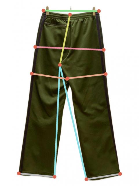 中古・古着通販】Needles (ニードルズ) トラックパンツ グリーン