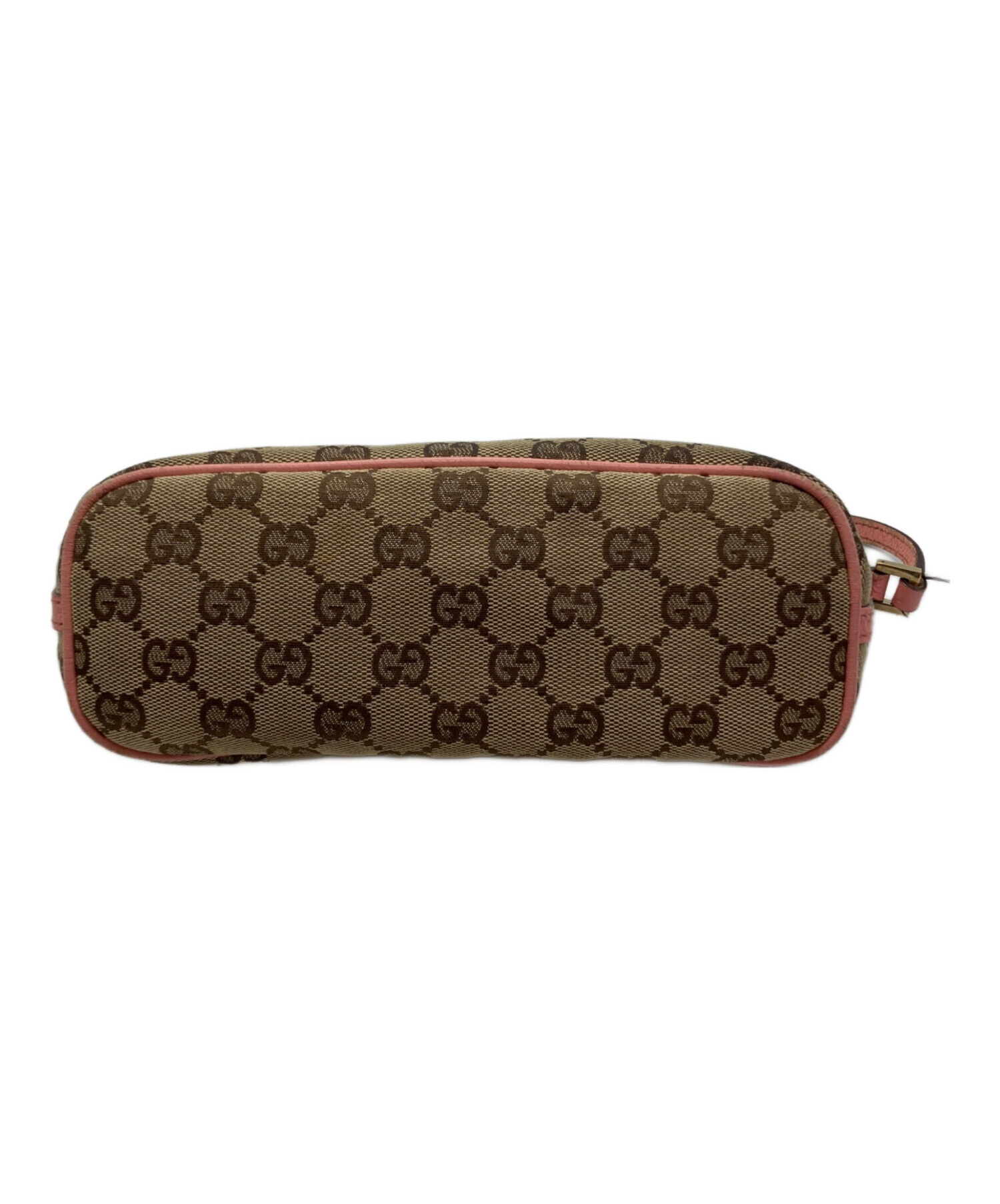 中古・古着通販】GUCCI (グッチ) アクセサリーポーチ ブラウン