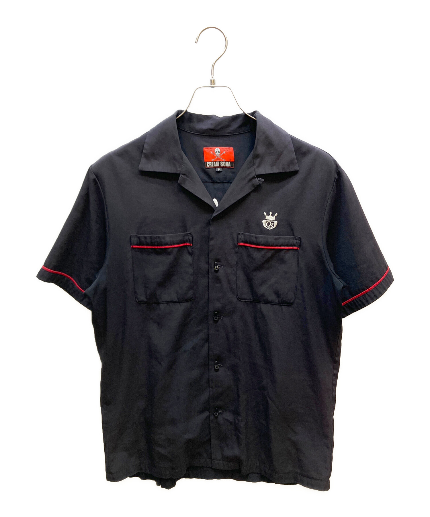 美品 CREAM SODA ボウリングシャツ 中古・古着通販】CREAM SODA (クリームソーダ) ボーリングシャツ