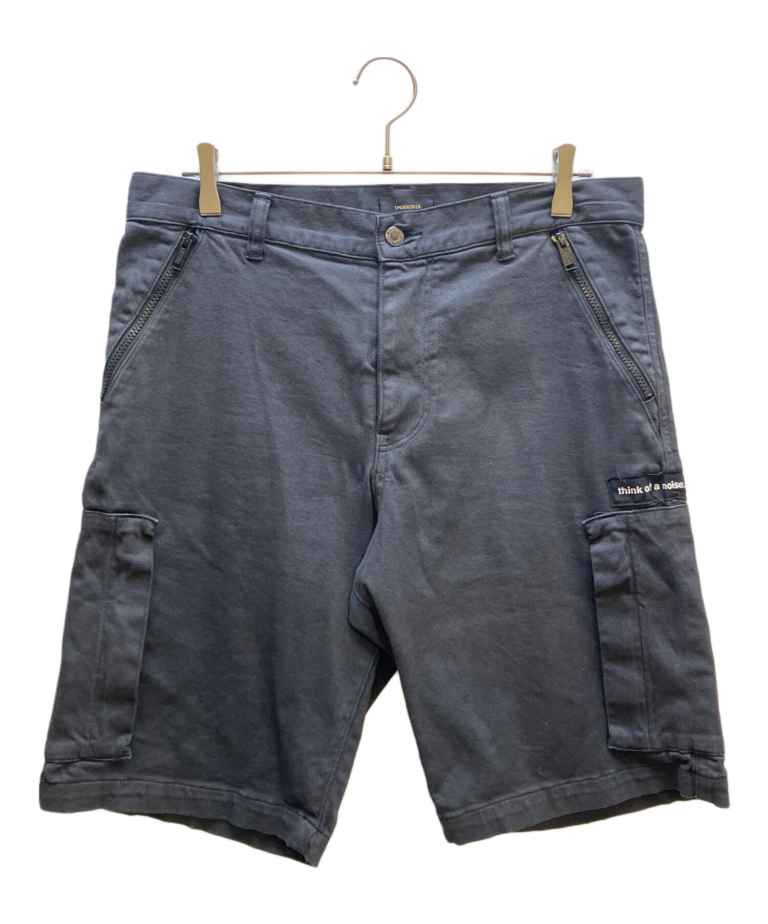 古着 UNDERCOVER アンダーカバー パイル地？ショーツ ハーフパンツ 中古・古着通販】UNDERCOVER (アンダーカバー) ハーフパンツ グレー