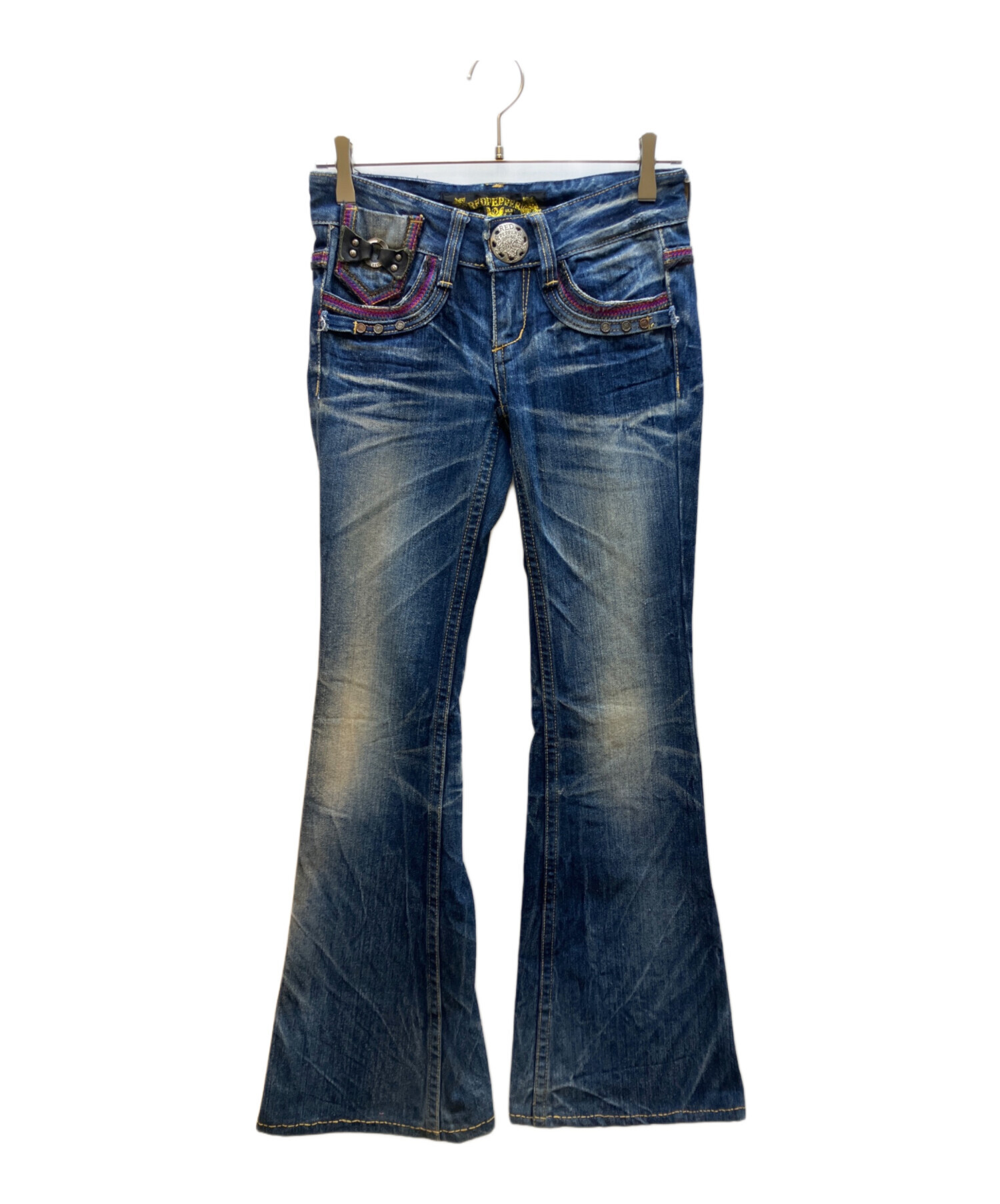 中古・古着通販】RED PEPPER (レッドペッパ) フレアデニムパンツ