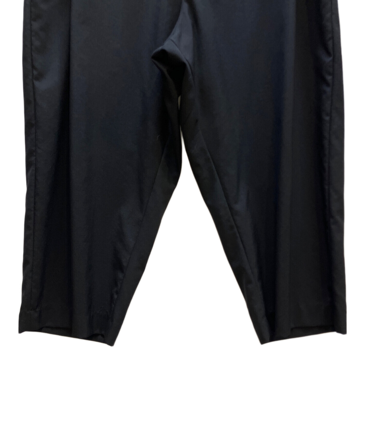 Y's.... / ワイズビー | 2023SS | WOOL TROPICAL SAROUEL PANTS / ウール トロピカル サルエルパンツ | 2 | ブラック | メンズ 中古・古着通販】Y's…. (ワイズビー) WOOL TROPICAL SAROUEL PANTS