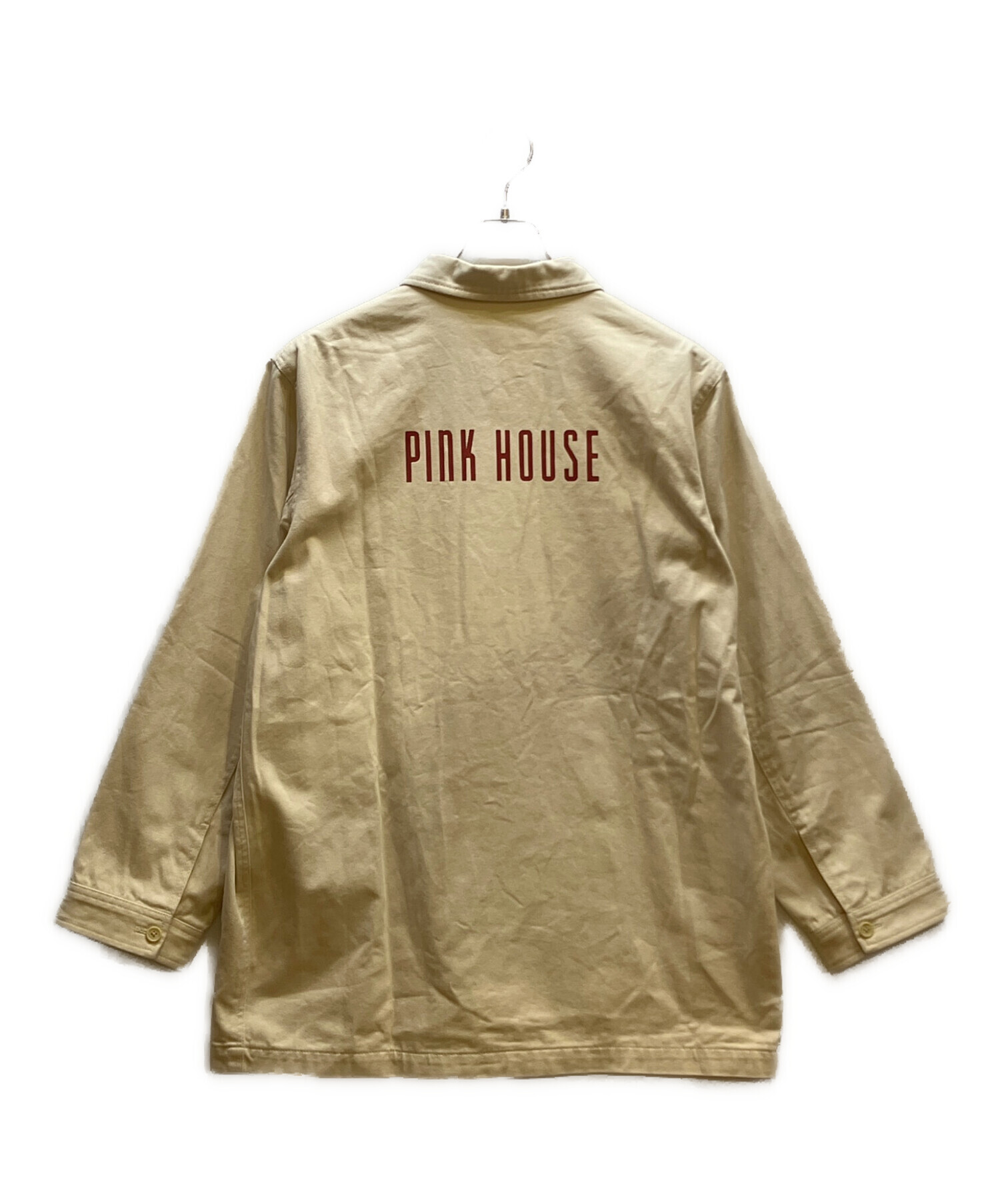中古・古着通販】PINK HOUSE (ピンクハウス) カバーオール アイボリー