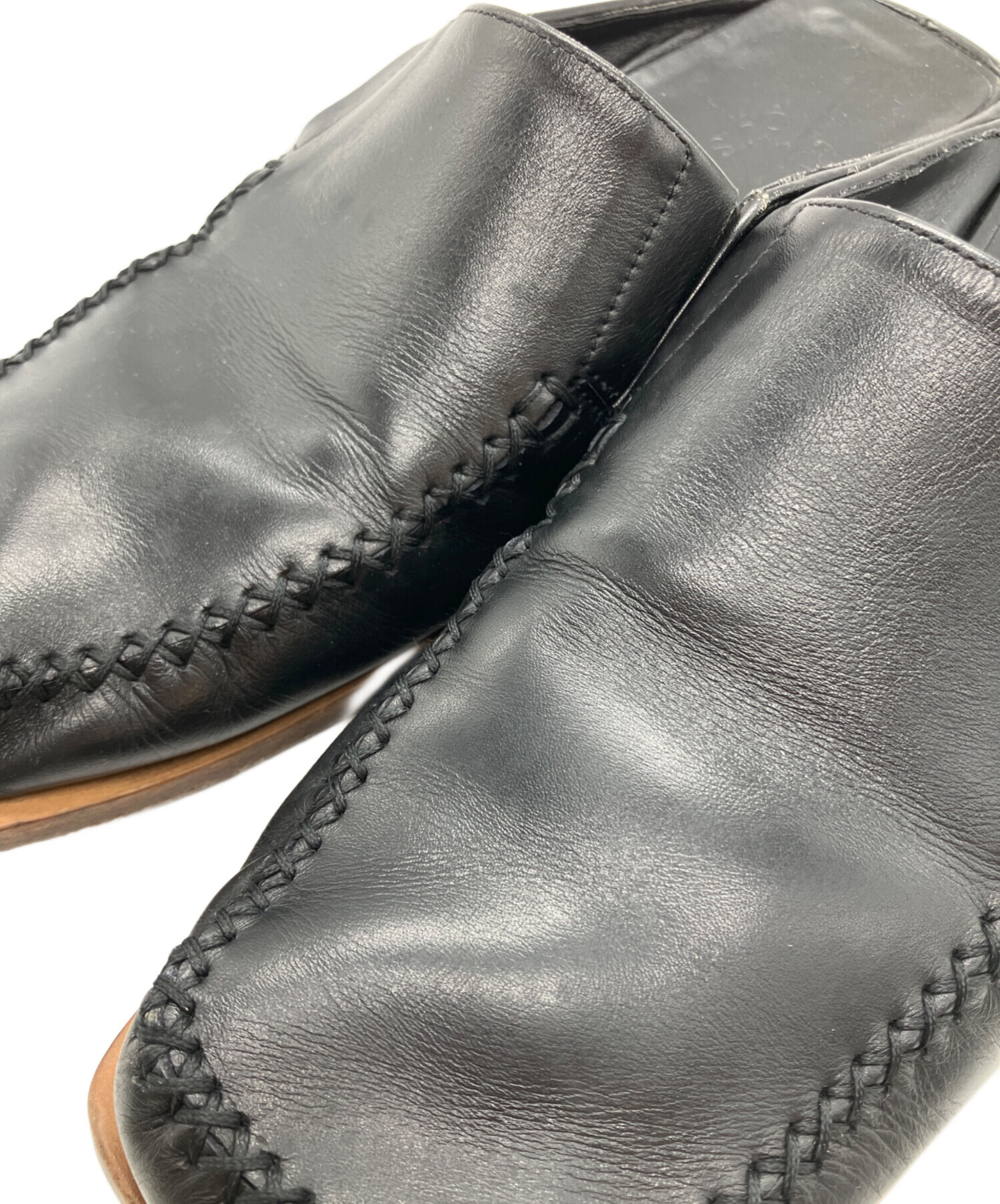 中古・古着通販】LOUIS VUITTON (ルイ ヴィトン) レザーミュール