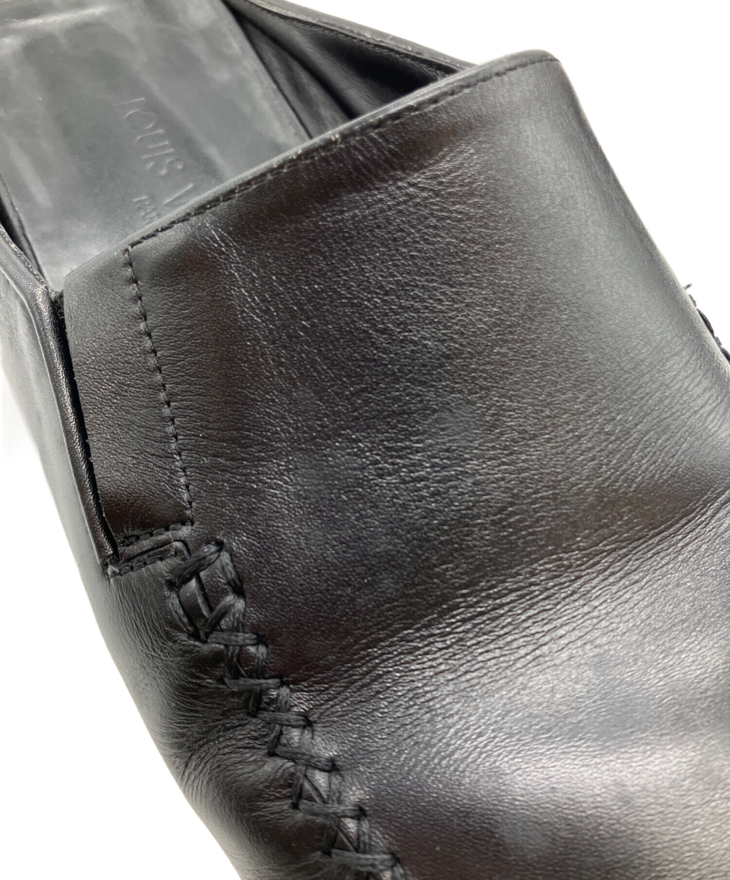 中古・古着通販】LOUIS VUITTON (ルイ ヴィトン) レザーミュール