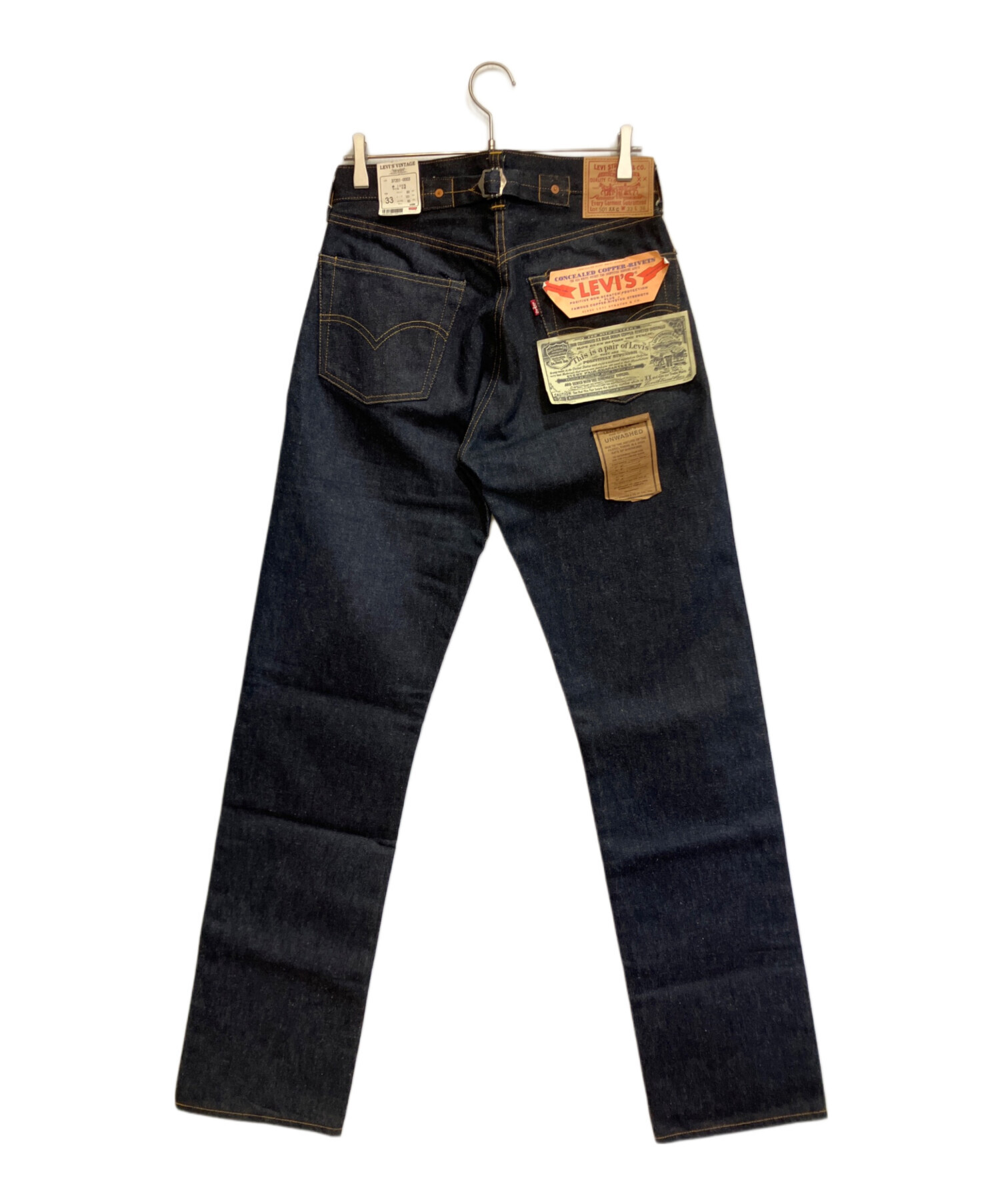 Levi’s 501XXC W33 L36 赤耳 デニムパン 中古・古着通販】LEVI'S (リーバイス) 501XXc 復刻デニムパンツ