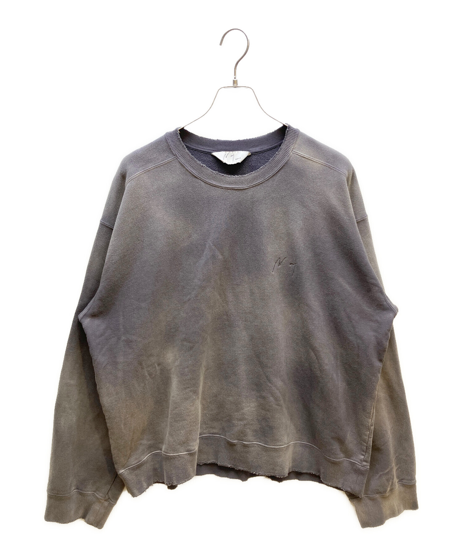 中古・古着通販】ANCELLM (アンセルム) UNEVENNESS SWEAT SHIRT（アン