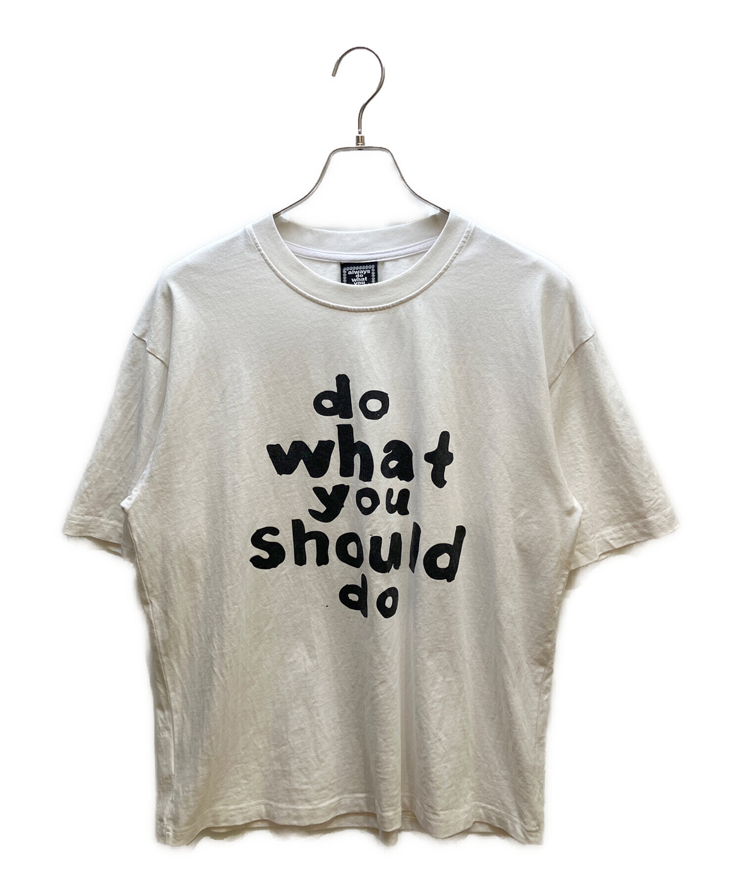 【中古】オールウェイズ ドゥ ワット ユー シュッド ドゥ ALWAYS DO WHAT YOU SHOULD DO コットン系 チェック 半袖シャツ ブルーグリーン系xアイボリー【サイズS】【メンズ】 中古・古着通販】always do what you should do (オールウェイズ ドゥ