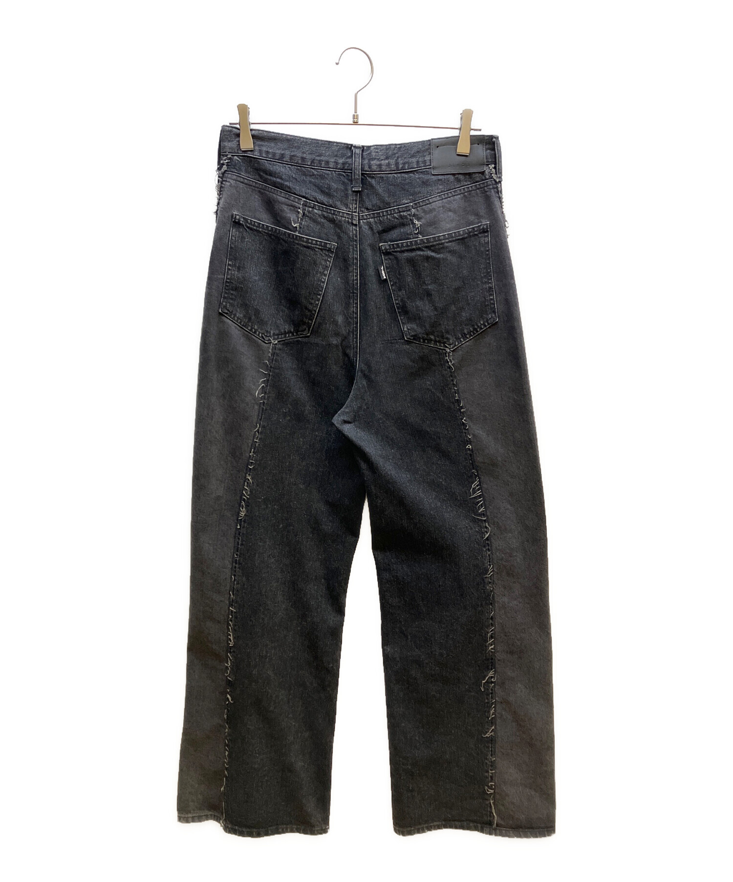 中古・古着通販】jieda (ジエダ) デニムパンツ ブラック サイズ:1
