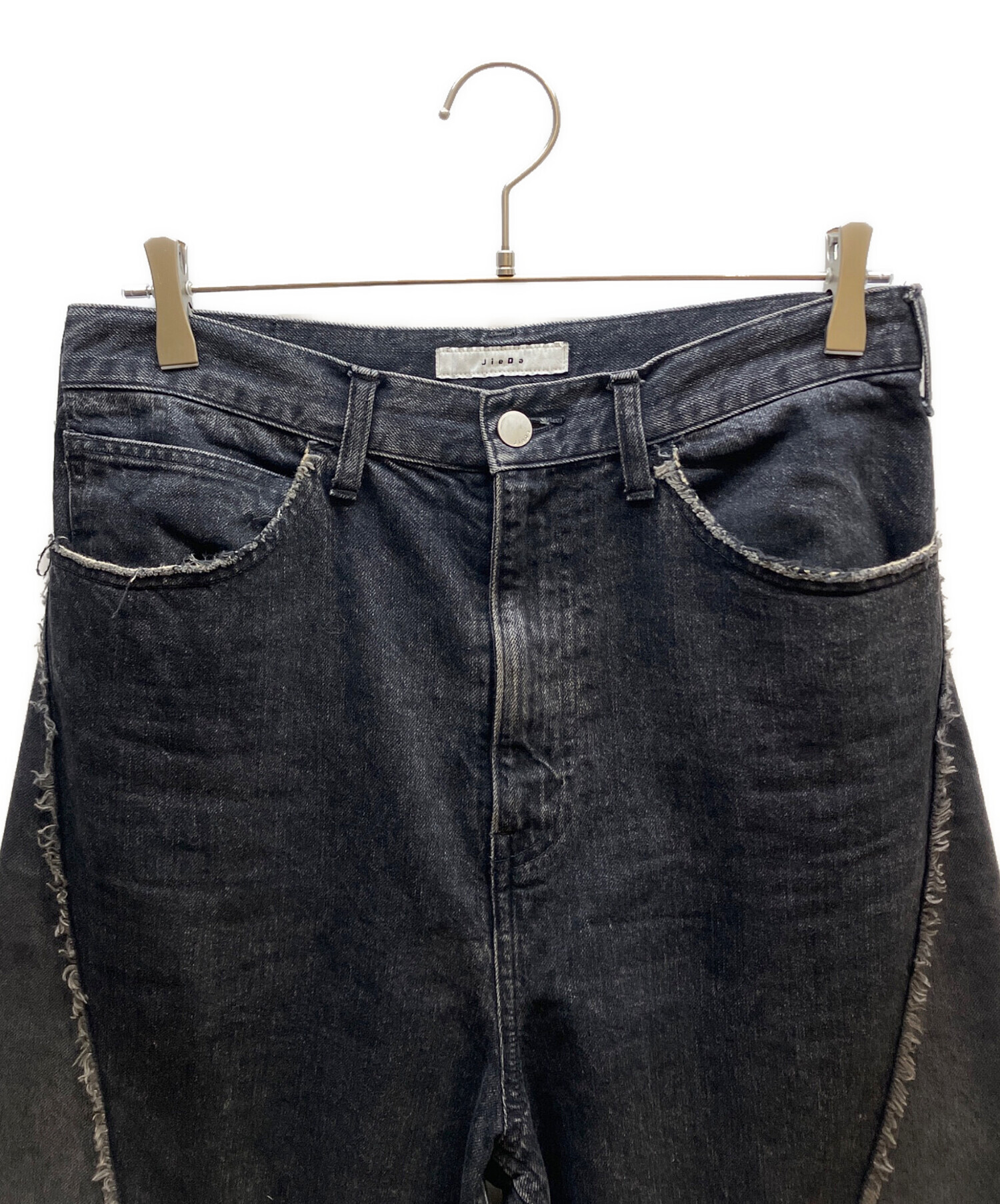 中古・古着通販】jieda (ジエダ) デニムパンツ ブラック サイズ:1