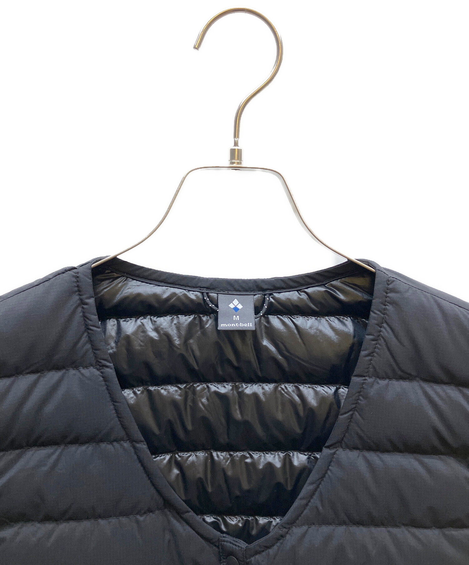 中古・古着通販】mont-bell (モンベル) ダウンベスト ブラック サイズ
