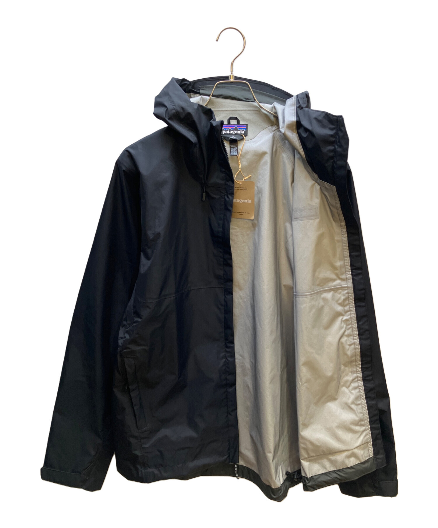 美品/廃盤　Patagonia トレントシェル ジャケット　メンズM ブラック 中古・古着通販】Patagonia (パタゴニア) トレントシェル3Lレイン
