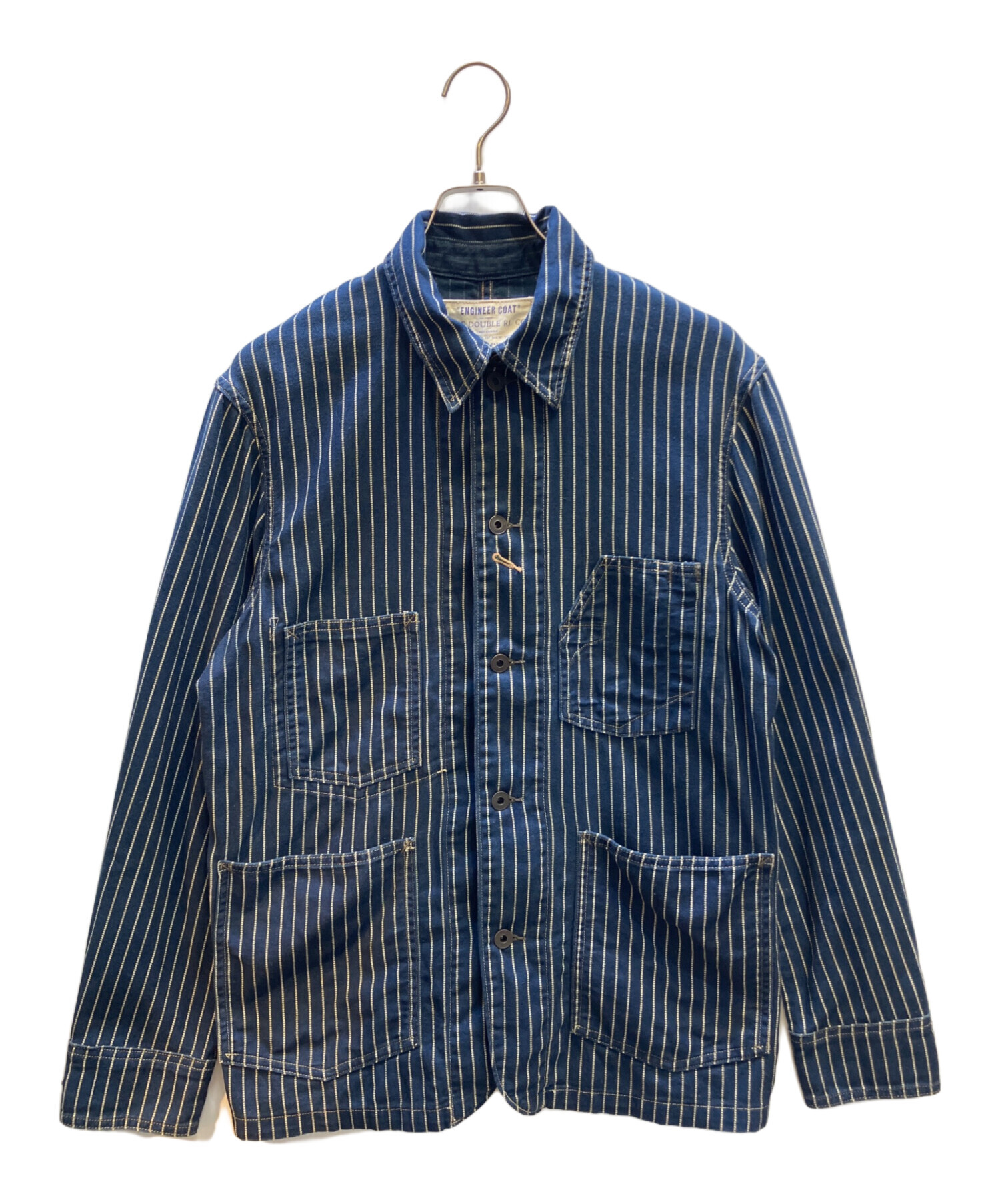 RRL ダブルアールエル　ウォバッシュ　エンジニアコート　25SS 中古・古着通販】RRL (ダブルアールエル) ENGINEER COAT ネイビー