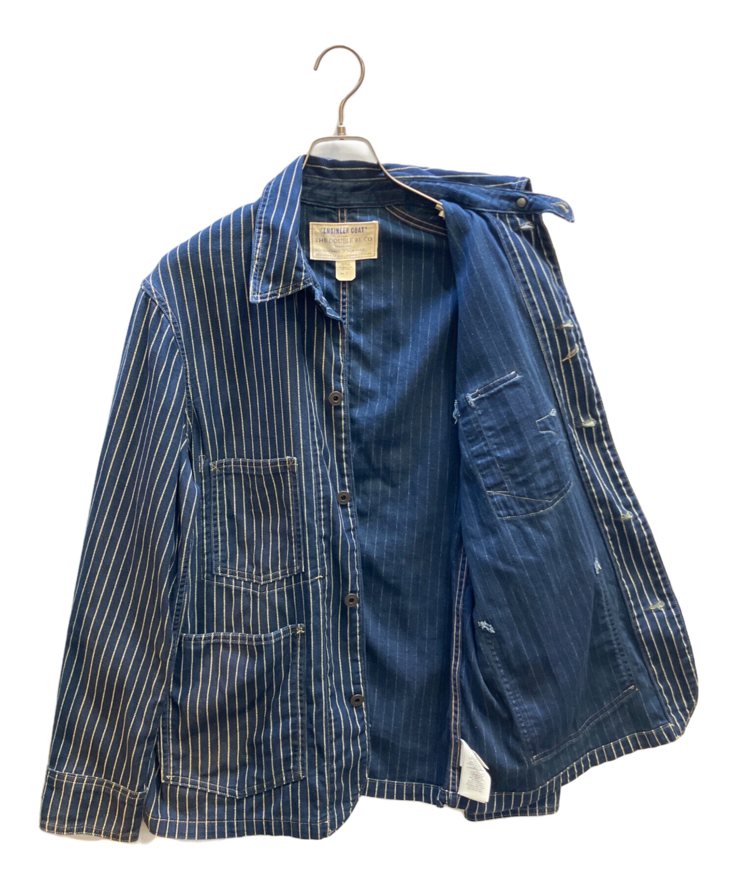 中古・古着通販】RRL (ダブルアールエル) ENGINEER COAT ネイビー