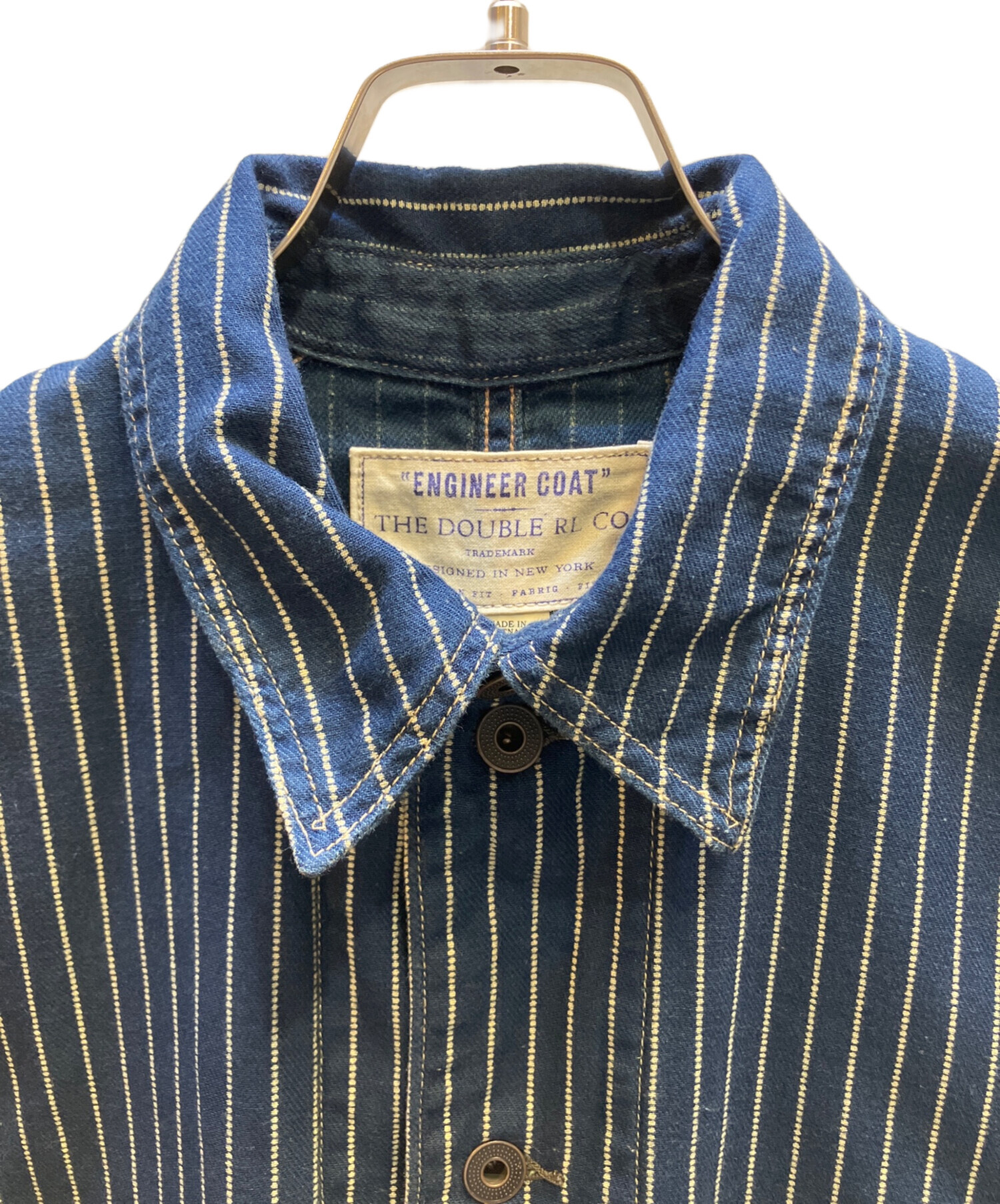 中古・古着通販】RRL (ダブルアールエル) ENGINEER COAT ネイビー