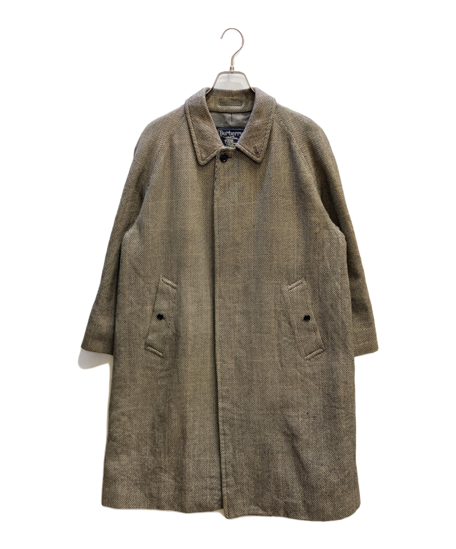 中古・古着通販】Burberry's (バーバリーズ) ウールコート ブラウン 中古・古着通販】Burberry's (バーバリーズ) ウールコート ブラウン