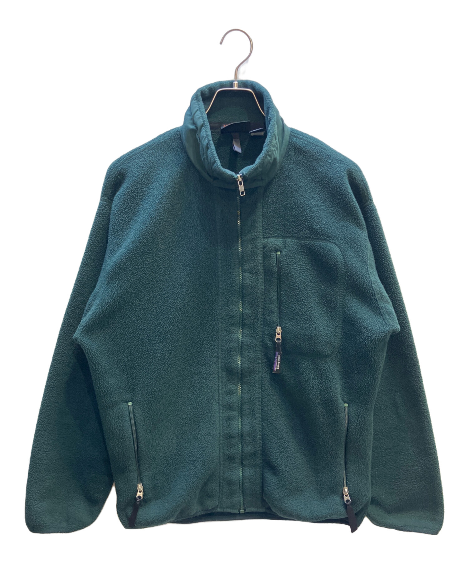 パタゴニア　patagonia ぬいぐるみ　グリーン系 中古・古着通販】Patagonia (パタゴニア) フリースジャケット グリーン