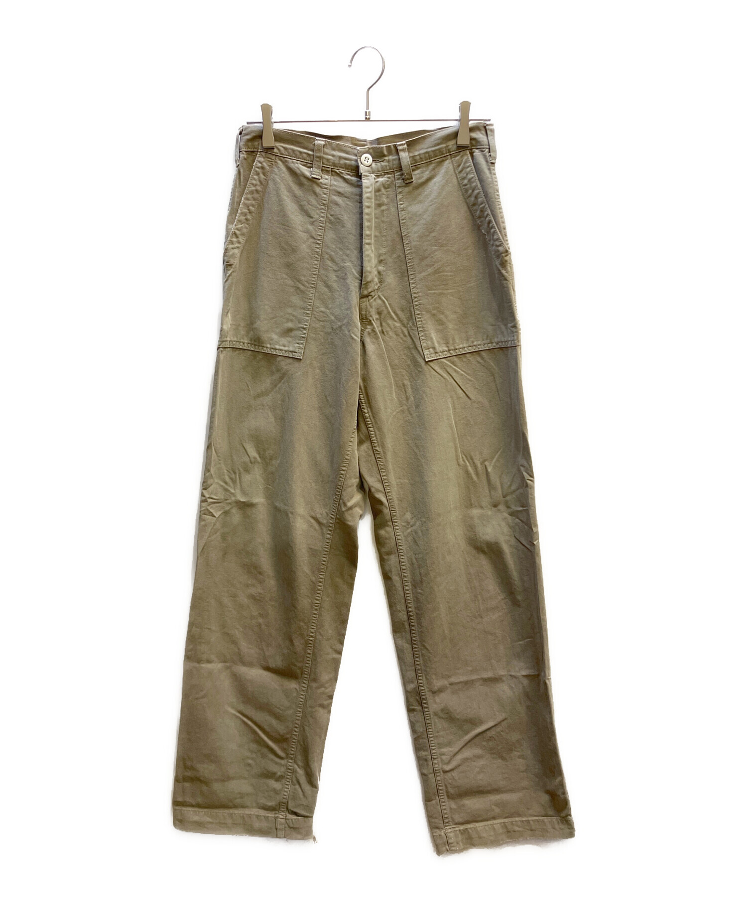 中古・古着通販】Schott (ショット) ベイカーパンツ カーキ サイズ:M