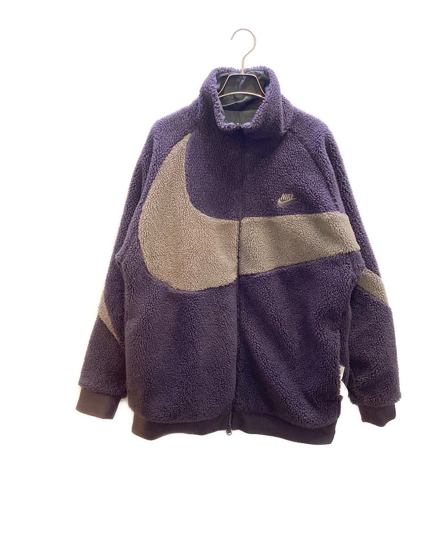 中古・古着通販】NIKE (ナイキ) リバーシブルジャケット パープル