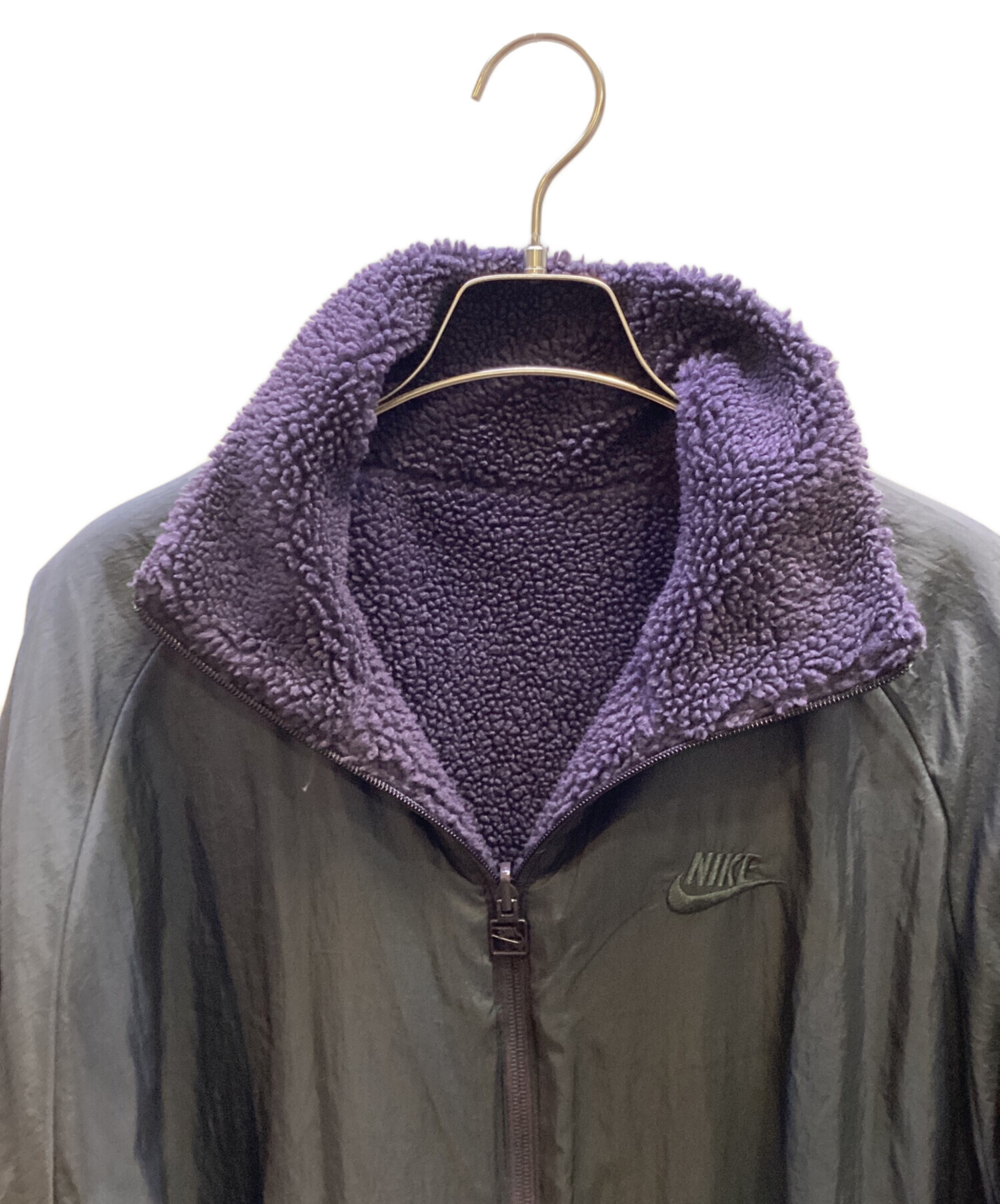 中古・古着通販】NIKE (ナイキ) リバーシブルジャケット パープル